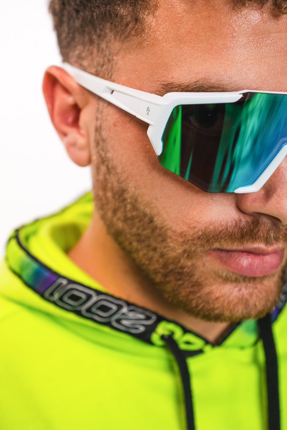 Velo - White/Green - Forza Optics
