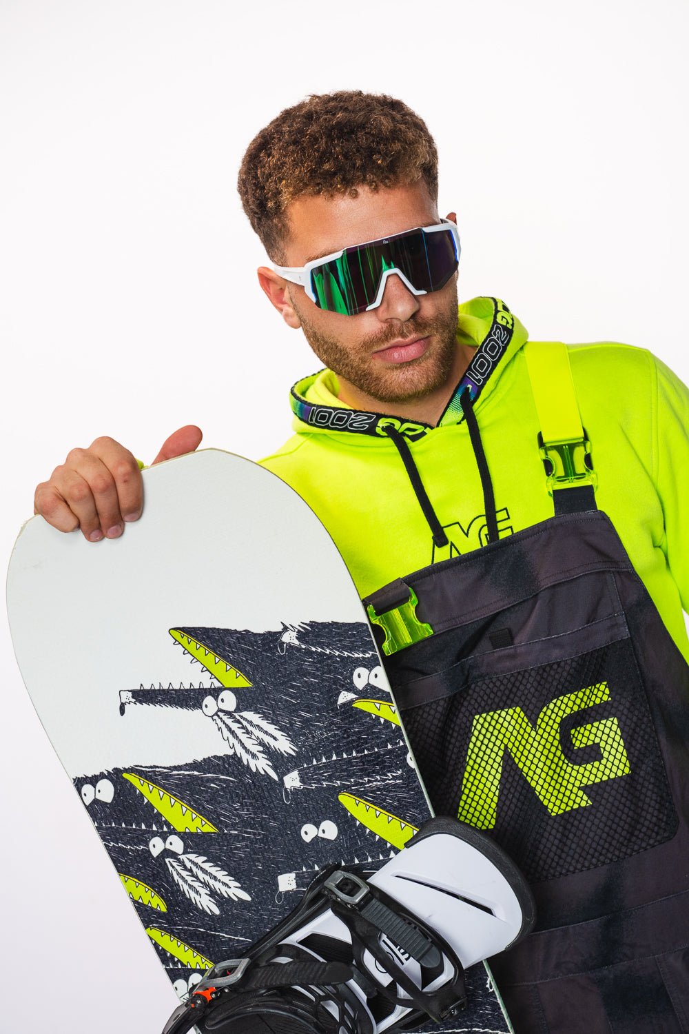 Velo - White/Green - Forza Optics